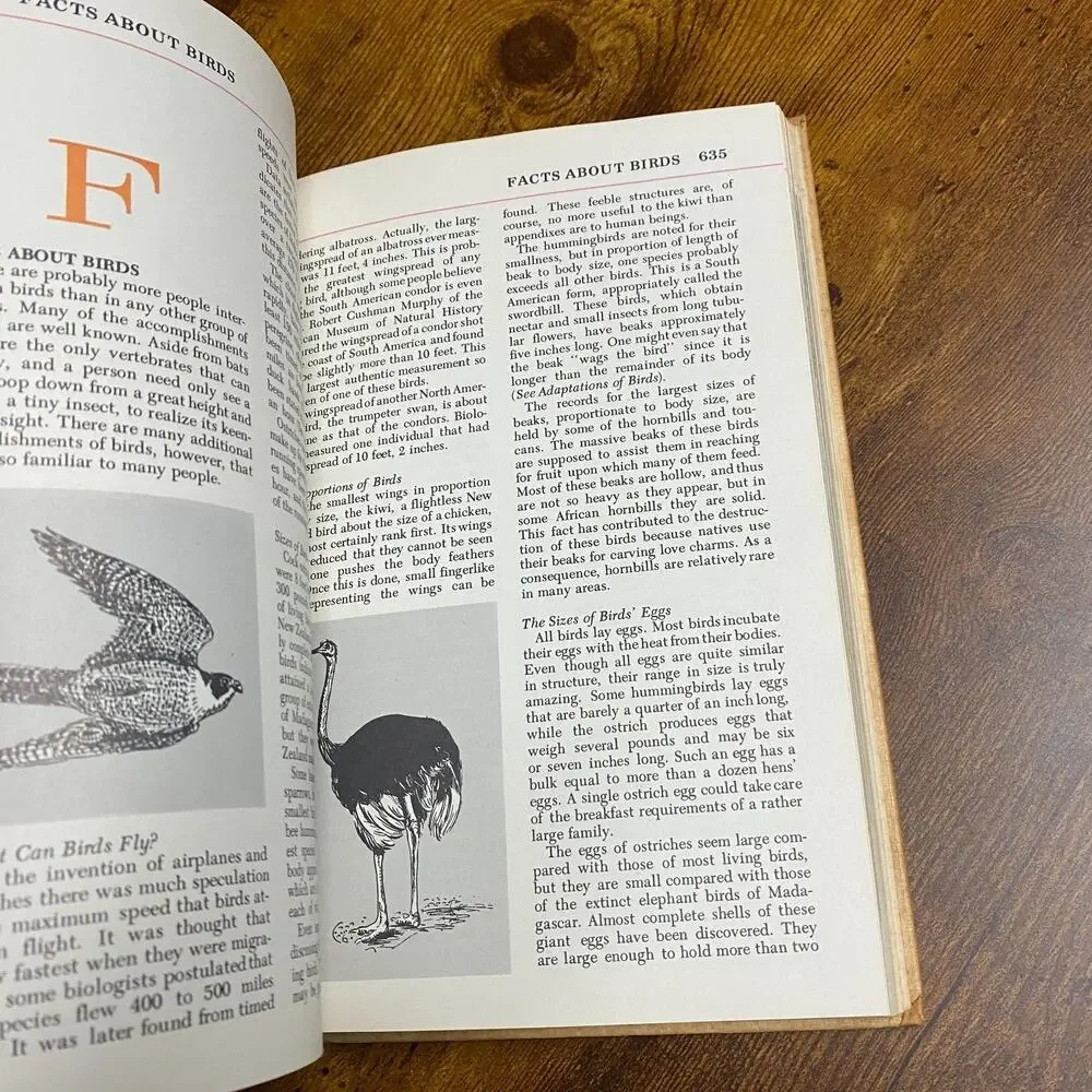 Audubon Nature Encyclopedia Volume 4 - EA-GO - 1965 Hardcover Book